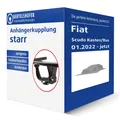 Auto Hak Anhängerkupplung starr für FIAT Scudo Kasten/Bus AHK