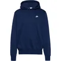 Nike Club Hoodie Herren in obsidian-obsidian-white, Größe XXL