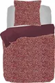 Kayori Baumwoll-Bettwäsche Sato Farbe Rot Größe 135x200+80x80cm