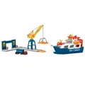 Märklin H0 72223 - my world - Frachtschiff und Hafenkran   Neuware