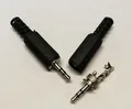2x 2,5mm Klinkenstecker stereo - Kopfhörer Stecker lötbar