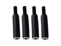 4x Klinke Kupplungen 6,3mm stereo - Klinken löten