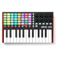 Regler Disc Jockey Akai APC Key 25 Mkii Black und Red
