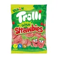 Trolli Sour Strawbies Beutel saure Fruchtgummis Packung 150g