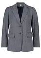 Betty & Co Damen Longblazer mit Taschen Dunkelblau/Grau,44