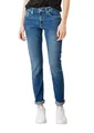 Q/S designed by - s.Oliver Damen 45.899.71.3241 Slim Jeans, Blue Stretched Den, 32 EU