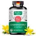 Johanniskraut Kapseln, Mit Natürliches Hypericin, Hergestellt in Deutschland – RAIBU