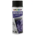 DUPLI-COLOR AEROSOL ART RAL 9005 tiefschwarz seidenmatt 400 ml, Spraylack für vielseitigen Einsatz, schnelltrocknend, hohe Deckkraft, für Innen- und Außenbereiche geeignet