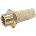 Imi Norgren Druckluft-schalldämpfer T40c3800 Außengewinde 3/8' 10 Bar Messing 1 St.