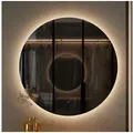 Planetmöbel Dekospiegel NOVA, Spiegel Rahmenlos mit einfacher Montage 80 cm x 80 cm