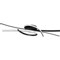 FISCHER & HONSEL Deckenleuchte BIBA B 100 cm schwarz Deckenlampe - Schwarz
