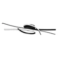 FISCHER & HONSEL Deckenleuchte BIBA B 100 cm schwarz Deckenlampe