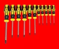 11 tlg. TORX Schraubendreher Set T6 - T40 T-Profil Schraubenzieher Mit Bohrung