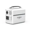STRONG P500 Tragbare Powerstation, 460,8Wh LFP-Akku, 500W Peak Solar Generator, Solar/DC/Auto-Ladung, MPPT Tech, BMS Schutz, QC3.0+PD100W für Camping, Reisen & Notfälle
