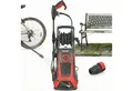 Hecht Hochdruckreiniger 2200W, 5m Kabel & Schlauch inkl. Trommel, Druck max: 165 bar, Fördermenge max: 480 l/h, Reinigungsmitteltank, Punkt- & Flachstrahl, Rollen