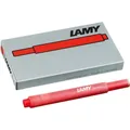 LAMY 1202076 Lamy Tintenpatronen T10, rot