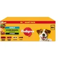 PEDIGREE® Adult Nassfutter für ausgewachsene Hunde, Auswahl an Geschmacksrichtungen in Soße, 80x100 g