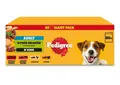 PEDIGREE Nassfutter Mix Geschmacks in Soße für adulte Hunde 80x100 g