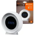 Ledvance - Nightlux Clock 4058075757721 Nachtlicht Rund Warmweiß Bis Kaltweiß Weiß