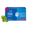 Ginkgo STADA 120 mg Filmtabletten fördert die Durchblutung des Gehirns, stärkt Gedächtnis und Konzentration, zur dauerhaften Anwendung, hohe Extraktqualität, 30 Stk