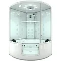 Acquavapore - Dampfdusche Whirlpool Dusche Duschkabine K60-WS-EH-EC 140x140cm 2K Scheiben Versiegelung