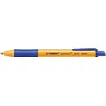 STABILO pointball 6030/41 Einziehbar Kugelschreiber Blau 0.5 mm Mittel Kugelschreiber Nachfüllbar Recycled