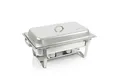 Mahlzeit Speisenwärmer Mahlzeit Chafing dish "Cannes" mit 3x 1/3 GN Warmhaltebehälter Essen