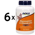 6 x NOW Foods Glucosamine & Chondroitin, with Trace Mineral (236,10 EUR/kg)