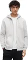 Tommy Jeans TJM Reg S Flag Zip Fleece Thru Kapuzenpullover, Herren, Grau (Silver Grey Heather), M