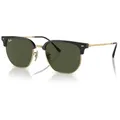 Ray-Ban New Clubmaster RB 4416 601/31 - Sonnenbrille  - Schwarz/Gold 51