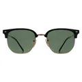 Ray-Ban RB4416 New Clubmaster 601/31 schwarz auf gold grün Sonnenbrille