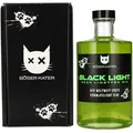BÖSER KATER Black Light Neon Limetten Gin 40% Vol. 0,5l in Geschenkbox