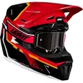 Leatt 7.5 V26, Motocrosshelm - Schwarz/Rot/Orange - L