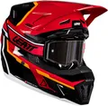 Leatt Motocrosshelm 7.5 V26 Motocross Helm mit Brille, Notfallsystem-Polsterung (EQRS)