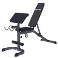 GORILLA SPORTS® Hantelbank - Curlpult, Verstellbar, bis 250kg - Sit Up Bank, Trainingsbank, Schrägbank, Bauchtrainer, Fitnessbank, Flachbank