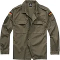 Brandit BW Feldbluse Jacke, grün, Größe 4XL für Männer