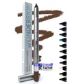 Wonderskin Eyeliner Stift 1440 Langhaftender Brauner Kajalstift - Wasserfester, anspitzbarer Kajalstift & wischfester (Brown Sugar)