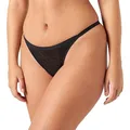 Triumph Damen Signature Sheer String Briefs, SCHWARZ, 40