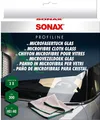 SONAX 3 Stk MICROFASERTUCH GLAS 300g/m² FENSTERTUCH POLIERTUCH TÜCHER