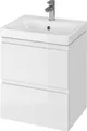 Cersanit Moduo Set 983 slim 50 weiß DSM Unterschrank + Waschbecken S801-229-DSM