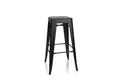 hjh OFFICE Barhocker VANTAGGIO HIGH Tresenhocker Metall Höhe 77.0 cm (1 St), Tresenhocker im Industrial Style aus Metall, Barstuhl Bistrohocker