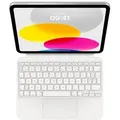 Apple iPad 11 Magic Keyboard (2025) white AZERTY - Schwarz