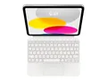 Apple Magic Keyboard Folio - Tastatur und Foliohülle - mit Trackpad - Apple Smart connector - AZERTY - Französisch - für iPad Wi-Fi (10. Generation)