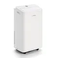 Bosch Cool 2000 Mobiles Klimagerät - 3-in-1 Klimaanlage, Luftentfeuchter, Ventilator - 2,6 kW für Räume bis zu 35m² - Mit Auto-Modus, Silent-Modus Sleep-Modus