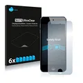 Savvies 6 Stück Schutzfolie für Apple iPod Touch (6. Gen.) Displayschutz-Folie Ultra-Transparent