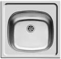 Einbauspüle E33 in Edelstahl glatt