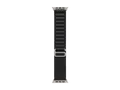 APPLE 49 mm Alpine Loop (S), Ersatzarmband, Schwarz