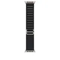 Apple 49 mm Alpine Loop Schwarz - Small - Titan Natur