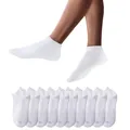 Sneaker Socken Herren Damen 10 Paar Kurze Halbsocken Quarter Baumwolle Unisex...