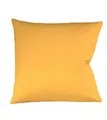 fleuresse Kissenbezüge Fleuresse Mako-Satin Kissenbezug Bezug 80x80 cm uni mit RV, (1 Stück)